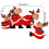 Rustikaler Weihnachtsbaumschmuck aus Holz: Hirsch 2