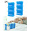 Pack de glace réutilisable et profilé pour 6 canettes – Lot de 2 5
