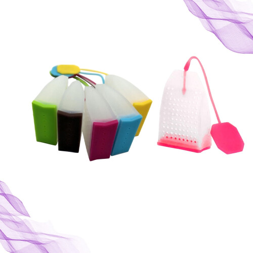 Infuseur à thé en silicone, lot de 6 pièces 2