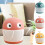 YLOMAY desktop rubbish bin with lid 1 piece 4