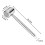 Martillo de carne de aluminio de 26,5 cm 4