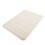 Memory Foam Bath Mat White 19.69 x 35.43 Inch 2