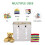 2-Section Foldable Laundry Bag, 600D Oxford Cloth, 2