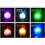 Conjunto de 12 velas de LED submersíveis, brancas e multicoloridas. 5