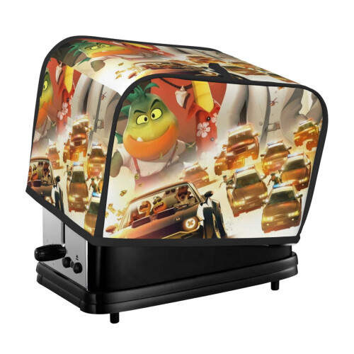 Bad Guys Toaster Cover 2-Slice Polyester Dust and