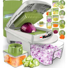 Pro-Series mandoline slicer 12-blade with container