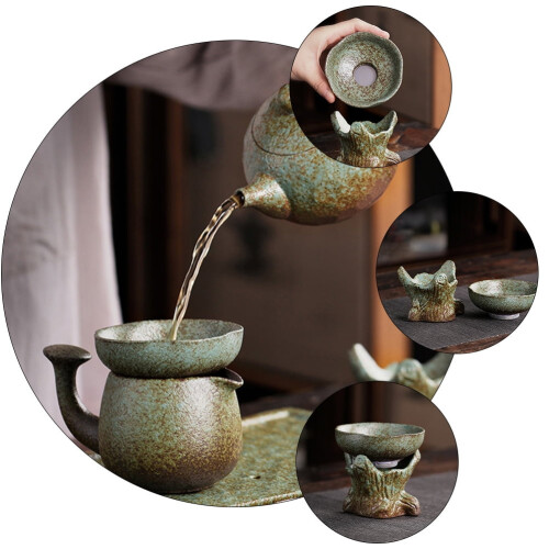Ceramic Tea Strainer Set – 8.5 cm 1