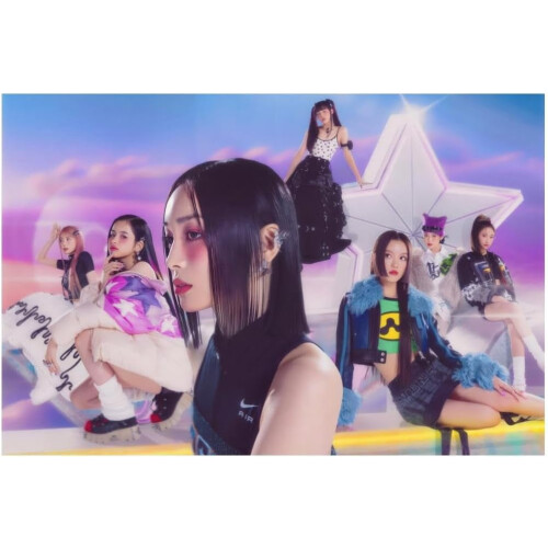 Αφίσα Shooting Star K-Pop Y2K Futurism Design