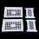 Dubbellaags plastic opbergrek 24,2 x 15 x 17 cm 2