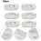 Mop Pads Replacement for Oreck Steam Mop STEAM100 6 Pack 5