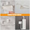Paper Towel Holder Wall-Mounted Plastic Shelf White 5