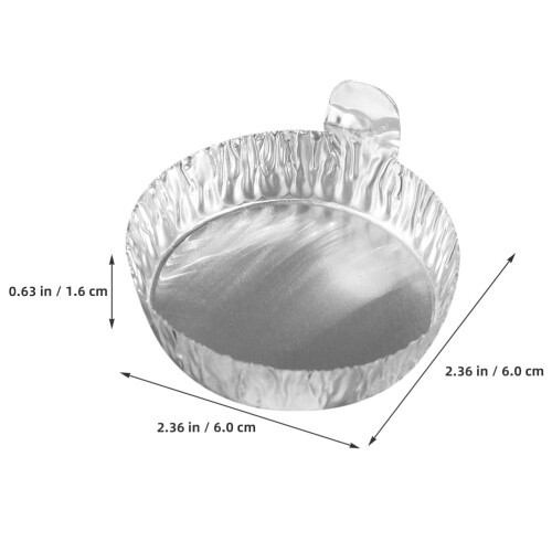 Weegbakjes van aluminiumfolie (20 stuks) 2