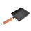 TICFOX cast iron frying pan wood handle 15.5 cm 2