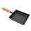 TICFOX cast iron frying pan wood handle 15.5 cm 4
