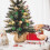 CHGBMOK Weihnachtskugeln, 36 Stück, 40 mm, mehrfarbig 3