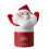 Kerstappelcadeauverpakking in de vorm van de Kerstman 2