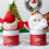 Kerstappelcadeauverpakking in de vorm van de Kerstman 5