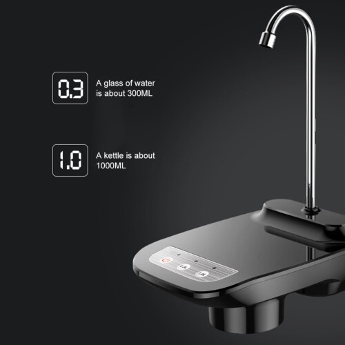 Elektrisk USB-vandpumpedispenser til 2,5-5 gallon flasker 1