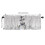 Red Christmas tree curtain panel with snowman and snowflake 3