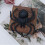 Realistic Black Spider Decoration 9 x 9.5 cm 4