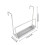 Stainless Steel Foldable 3-Tier Drying Rack with Drainboard 2