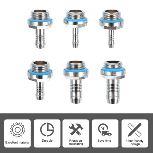 Kupfer-Wasserkühlungsadapter-Set mit Silikon-Dichtungsring 2