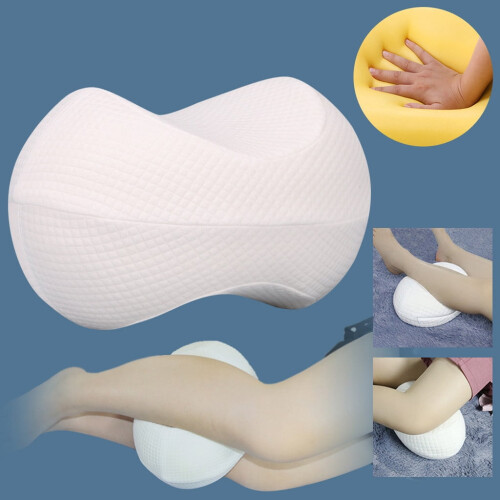 NBHOME Memory Foam Knee Pillow for Side Sleepers 1