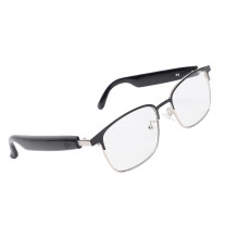 Intelligente Bluetooth-Brille 70 mAh X 2 Silber Eine Größe