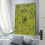 Impression sur toile abstraite de Jackson Pollock 16x24 pouces 3
