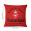 Fodere per cuscini di San Valentino 18x18 rosse a tema amore 3