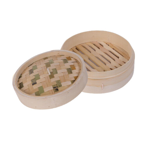 Bamboo Steamer for Vegetables and Dumplings 13cm 2