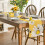 Bee & Sunflower Table Runner Polyester Summer Decor 4