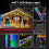 LED Rope Lights 100 LEDs 39ft 8 Modes Waterproof 4