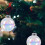 Clear Fillable Christmas Baubles 8cm Plastic Ornament 2