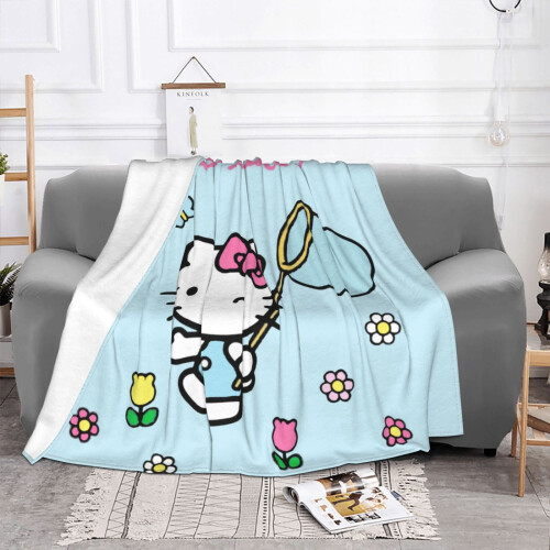 Couverture polaire Hello Kitty 152 x 127 cm 1