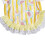 Hen Saddle Apron - Doppellagige Baumwolle, Wassermelone 9