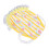 Hen Saddle Apron - Doppellagige Baumwolle, Wassermelone 16