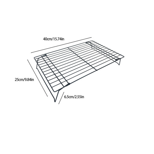 Ψυγείο από ανοξείδωτο ατσάλι 40x25cm μαύρο 2