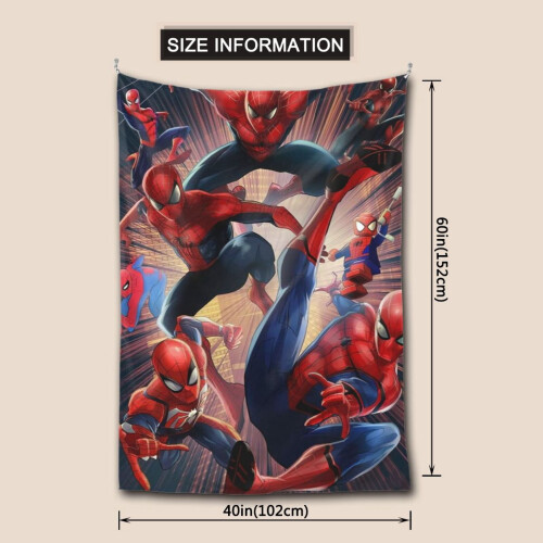 Tapisserie Spider-Verse (60 x 40 pouces) 2