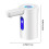 Pompe à eau électrique pour bouteille d'eau – Blanche, rechargeable par USB 3