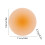 Plateau rond en acrylique orange (1 pièce) 3