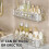 Shower Caddy with Suction Cups Clear 1 Pack 4