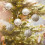 Shatterproof Christmas Tree Balls Beige 6 pcs 3.14 inch 3