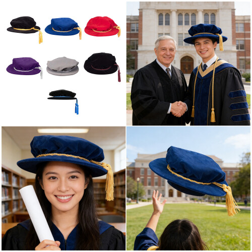 Doctoral Tam Lightweight Graduation Cap 2026 for PhD-5 2
