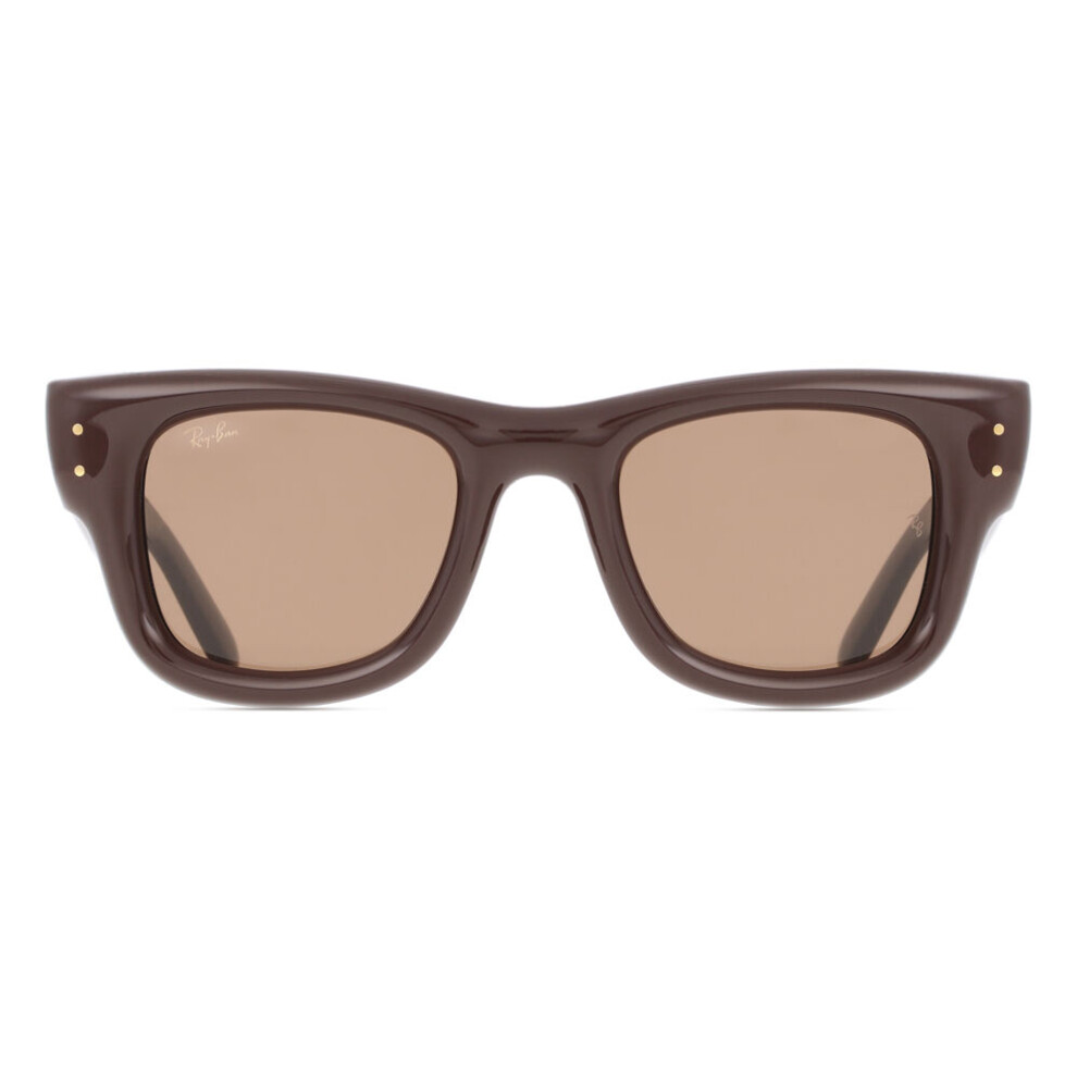 Ray Ban Brown Ray-Ban Rb4940 Wayfarer Puffer 687773 Unisex New Sunglasses
