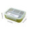 Bento Box Στεγανό 4 τμημάτων 22x16x6.5cm 1 τεμάχιο 3