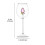 Christmas Rose Wine Goblet Red White Glass Gift Box 4