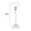 Coffret de verres à vin de Noël, 2 coupes roses 5