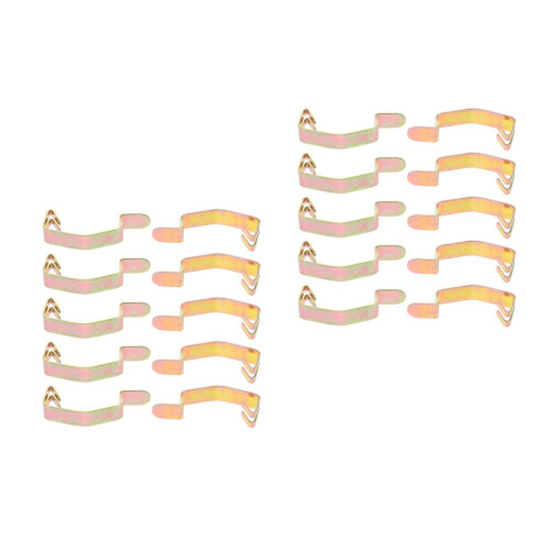 20Pièces Clips Métal Air Cleaner Accessoires Durable 2