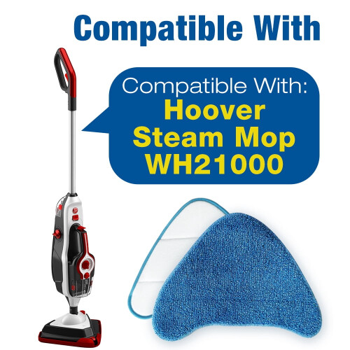 Microfiber Steam Mop Pads for Hoover WH21000 4-Pack 1